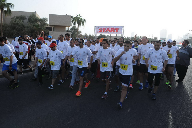 نجاح رائع لماراثون الهيئة صحتي في خطوتي